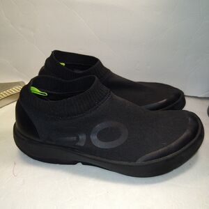 OOFOS OOmg Eezee Low Black Recovery Shoes Men's sz 13